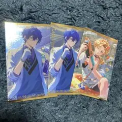 にじさんじ ボイスビジュアルカード8月 ユウ・Q・ウィルソン、レオス