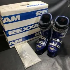 REXXAM スキー ブーツ ネイビー HYPER FIT SYSTEM