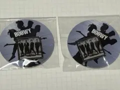 BOOWY ピンバッジ ガチャガチャ 2個