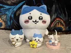 ちいかわ ぽてたまぬいぐるみ ハチワレ　4点セット　フィギュア