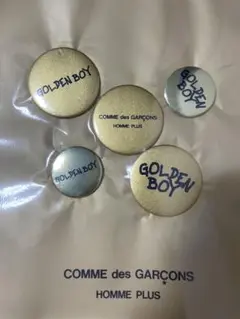 【超激レア】コムデギャルソンオムプリュス　ビンバッヂ3本セット COMME des GARCONS HOMME PLUS (コムデギャルソン オムプリュス