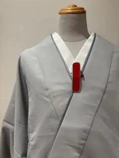 洗える二部式着物　きれいな薄グレー系　プレタLサイズ　タグ付き　未使用品