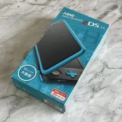 【外箱のみ】 Newニンテンドー 2DS LL ブラック×ターコイズ