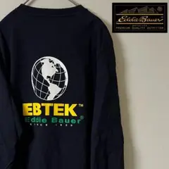Eddie Bauer/EBTEK L/S カットソー/M/ネイビー