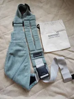 GOOSEKET 抱っこひも グリーン 収納袋付き