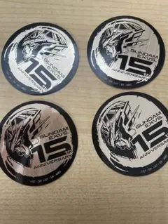 ガンダムエクストリームバーサス EXVS 15周年ステッカー 4枚