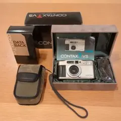 動作品　CONTAX TVS フィルター、データバック付き カウンター液晶不良 2025年最新】コンタックス tvs データバックの人気アイテム