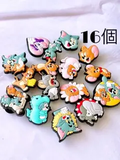 トムジェリ② クロックスジビッツ 16個