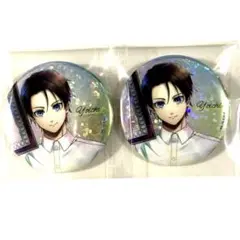 ブルーロック 潔世一 ホログラム缶バッジ PALE TONE Frame ver