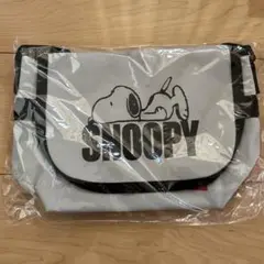 スヌーピー ショルダーバッグ グレー