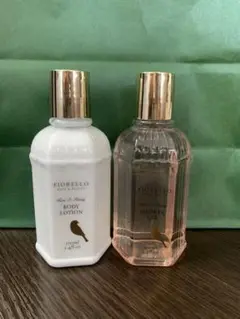 FIORELLOのセットの一部です。(ボディローション、シャワージェル)