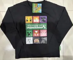 新品　150cm マイクラ　長袖Tシャツ　黒