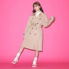 メゾピアノジュニアライナーつきトレンチコート