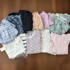 【8/9まで】キッズ　女の子　夏服　120〜130 まとめ売り