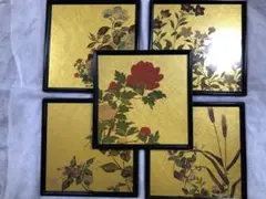 琳派絵変り多用皿 5枚組 HAKUICHIORIGINAL