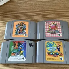 NINTENDO64 ゲームソフト 4本セット