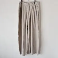 アメリカンホリック ワイドパンツ 大きめ ゆったり ウエストゴム コットン100