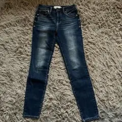 AZUL BY MOUSSY デニム　ブルー　スキニー　XS