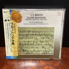 J.S.Bach フルートソナタ集 ニコレ/ブリュッヘン 2枚セット
