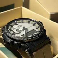 PRO TREK PRG-410 ホワイト/ブラック