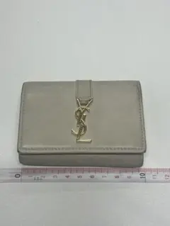 サンローラン SAINT LAURENT YSL ロゴ キーケース 6連 中古