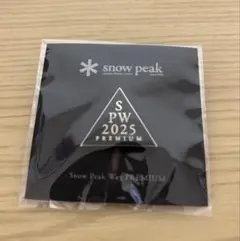 snow peak way premium 2025 ピンバッジ