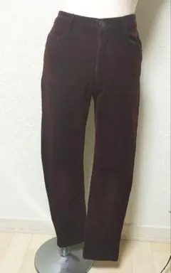 BASIC&EXCELLNT HAPPY UNIONコーデュロイパンツ　エンジ