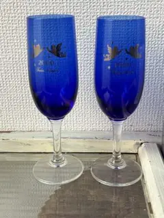 新品未使用ツインエンジェル シャンパングラスセット　幸福　タロット