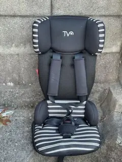 TVA 車用チャイルドシート ブラック/ストライプ