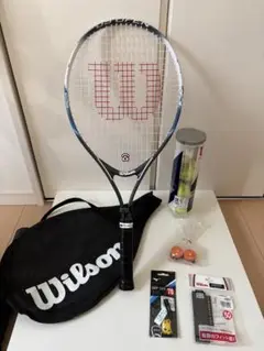 Wilson ジュニアテニスラケット 78インチ ボール3個付き