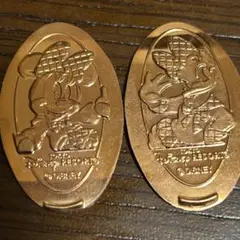 デイジー　ミニー　ディズニー　スーベニアメダル