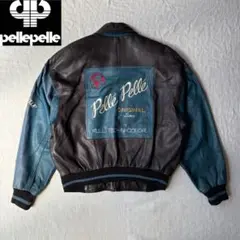 ペレペレ pellepelle スタジャン bboy pellepelle(ペレペレ) ENCRUSTED VARSITY PLUSH レザー