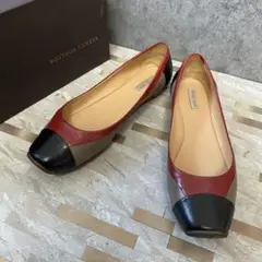 箱つき ボッテガベネタ パンプス フラットシューズ 靴