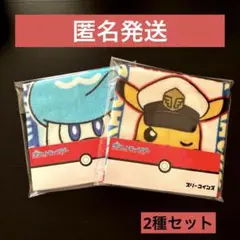 スリーコインズ　ポケモンタオルハンカチ　クワッス　ピカチュウ　2個セット