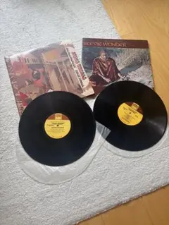 stevie wonder LP レコード　2枚セット