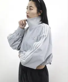 【新品】who'swhogallery Sロゴナイロントラックジャケット