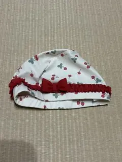 チェリー柄水泳帽 48-52cm