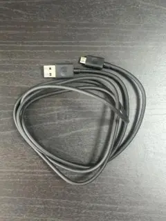 USB-A to Micro USBケーブル 1.5m ブラック