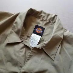 Dickies COVERALLS Lサイズ ベージュ