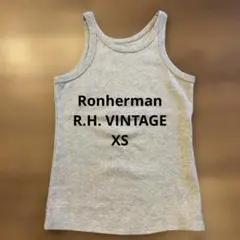 【Ronherman R.H. VINTAGE】グレー タンクトップ