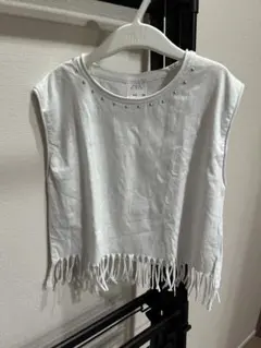 ZARA ガールズタンクトップ130