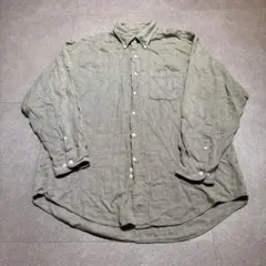 Brooks brothers 長袖シャツ　ベージュ　L