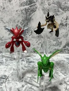 ポケモンモンコレ　フィギュアその他No.1195（ストライク　進化セット）