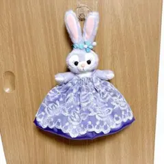 ステラルー　ぬいぐるみバッジ　コスチューム♬ハンドメイド㉖ぬいば　ドレス