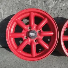 超希少❗️送料込❗️ブラックレーシング14インチ 6J 4H PCD100 +40 2025年最新】Yahoo!オークション -ブラックレーシング 14 6jの