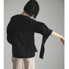 【STYLEMIXER】ロングカフブラウス スタイルミキサー