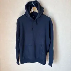 UNIQLO ブラック／黒 フード 付き パーカー Lサイズ
