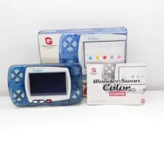ワンダースワン カラー 本体 クリスタルブルー バンダイ BANDAI