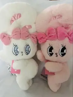 エスターバニー 寝そべりBIGぬいぐるみ 2種セット