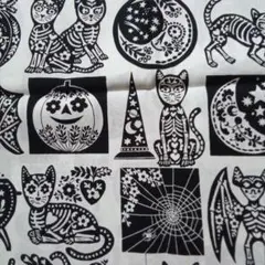 アレキサンダーヘンリー生地 /calavera cat/2021